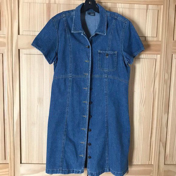 LizWear Jeans Mini Dress - Picture 1 of 3